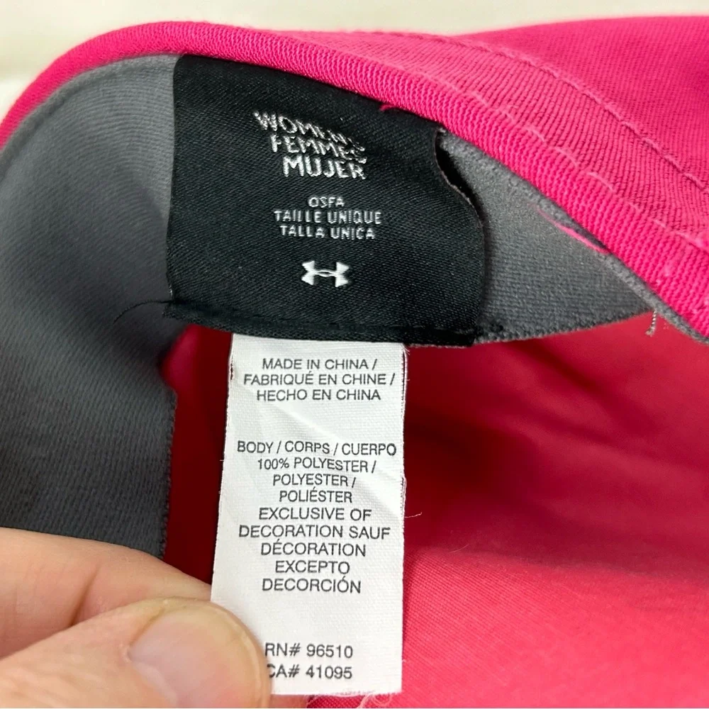 Under‎ Armour Pink Barbiecore Newsboy Hat Cap Women's OSFA